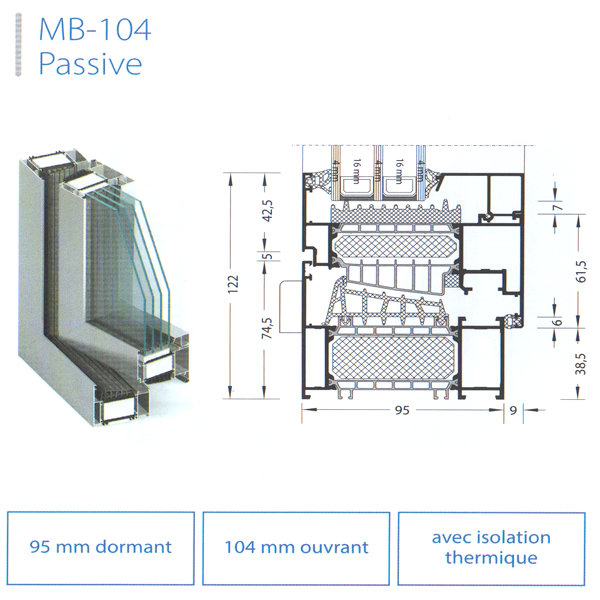 ChÃ¢ssis aluminium MB 104 DBH construct Ath - Soignies